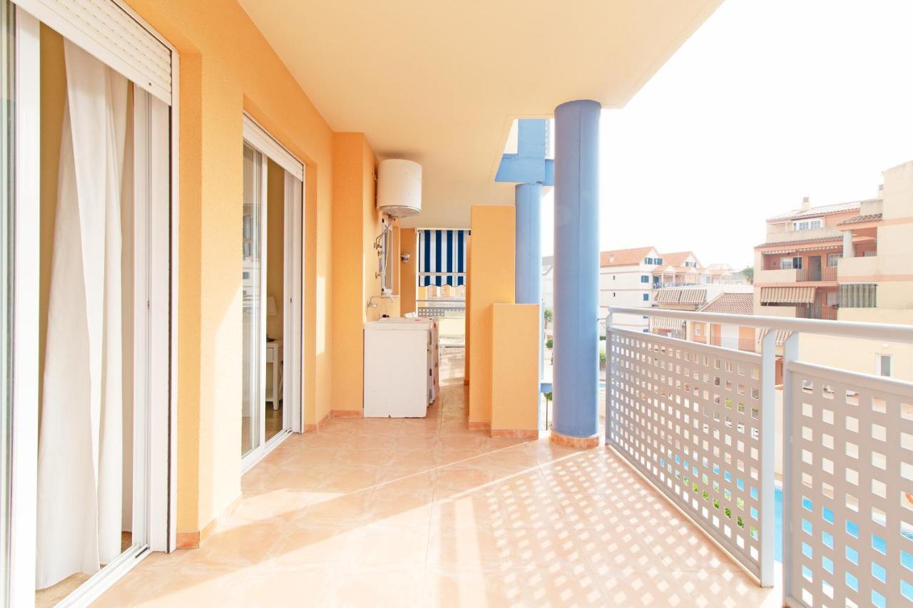 Global Properties, Apartamento Con Piscina Y Terraza En Canet Playa Canet d'En Berenguer Exterior foto